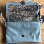 Kaari Blue NEW Shoulder Bag Purse Sky Blue Preppy Crossbody Long Strap 12x8 Photo 2