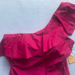 Kona Sol Women’s Ruffle One Shoulder Coverage One Piece Pink Swimsuit
Size L (12-14 Photo 6