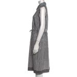 Karl Lagerfeld  Paris Black and White Patterned Sleeveless Shirtdress Size 12 Photo 1