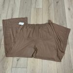 Splendid  Women’s Wide Leg Drapey Pull On Pant Sz Large Photo 3