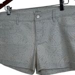 Loft  Paisley Cuffed MId Rise Jeans Shorts Size 30/10‎ NWT Photo 2