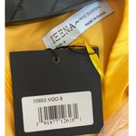 Mac Duggal  NEW Size 8 Marigold Long Sleeve Empire Waist Charmeuse Gown 55693 Photo 8