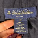 Brooks Brothers  Italy Petite 2 Wool Silk Blazer Grey Photo 6