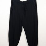 Who What Wear NWT Black Mid Waist Joggers Size XXL Photo 0