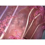 Alyce Designs Size 12 Gown Prom Strapless Formal Coral Pink Sheer Beaded NEW Photo 6