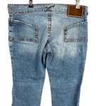 Von Dutch  Low Rise Straight Leg Jeans Womens Size 31 Blue Distressed Y2K Photo 4