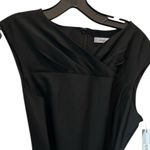 Classics Entier Women's Black Midi Dress Tie Photo 13