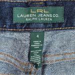 Ralph Lauren Lauren Bootcut Mid Rise Jeans Dark Blue 4 Western Preppy Classic Photo 8