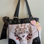 Juicy Couture  Juicy Never Dies Tote Chiffon Pink and Chocolate Photo 0