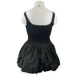 NEW Dissh Black Sleeveless Square Neck Mini Puffball Tank Bubble Hem Dress Sz 14 Photo 1