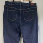 Lands' End Women's Dark Blue Straight Leg Jeans Size 20W Photo 4