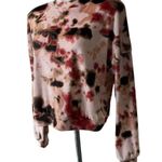 Love, Fire Juniors' Velour Crewneck Sweatshirt Photo 3