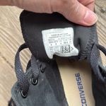 Black womens size 8 or Men’s size 4 converse basketball shoes Photo 5