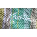 Vintage Kaelin Top Sz M Striped Sleeveless Tennis Pickleball Golf Shelf … Photo 3