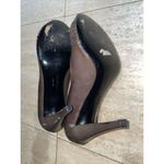 Salvatore Ferragamo  Womens Green‎ Peep Toe Embellished High Heels Shoes Size 10 Photo 5