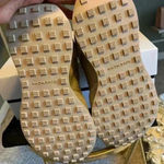 Givenchy  runner active patent leather low trainers in light pink/beige color. Photo 5