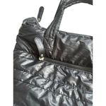 Sondra Roberts Black Puffer Shoulder Tote Bag Photo 7