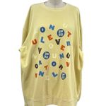Harry Styles Love On Tour Palm Springs Exclusive Sweatshirt Yellow Size XL Photo 0