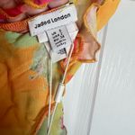 Jaded London New  Frilled Asymmetric Top in Yellow Floral Photo 4