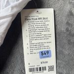 Lululemon  Pace Rival Skirt (Regular) *4-way Stretch 13" White - Size 8 Photo 3