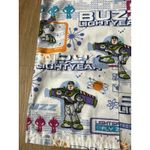 Disney World of  Toy Story Buzz Lightyear V-Neck Medical Nurse Scrub Top Size L Photo 1