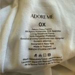 Adore Me  Gingham White & Black One Piece Swimsuit Ruched Size 0X Photo 5