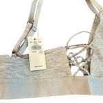  Aerie Women's Adjustable Strap Bandeau Bralette - Heather Gray Size S Photo 4