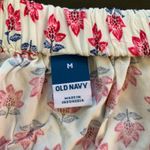 Old Navy  Womens M Boho Festival Flowy Romantic Floral Tie Back Tank Top Indie Photo 2