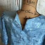 Elegant Blue Lace Dress Size 8 Photo 3