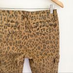 frame denim FRAME Cheetah Cargo Skinny Jeans Stretch Mid-Rise Cropped Size 28 NWT Photo 6