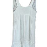 Jessica Simpson Lined White Floral Embroidered Sun Dress Knee Length. Size Small Photo 2