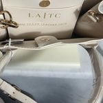Los Angeles Trading Co. Vegan Leather White Small Tote Bag NWT Photo 2