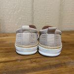 Adrienne Vittadini  Women Gray Perforated Slip On Espadrille Sneakers Size 9.5 Photo 1