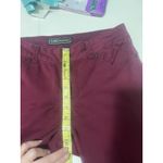 Cato  Women's Size 10 premium Maroon Red High Rise Stretch Ankle Jegging EU Photo 7