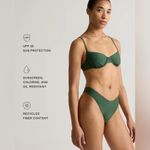 NWT QUINCE Palm Green Italian High Photo 1