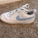 Nike  Women's Court View Low Sneakers, Carolina Blue & White Photo 1