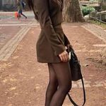 Pull & Bear  Brown 70s Mini Skirt Photo 0