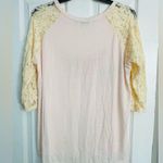 Southern Grace Free Range Chicken Lace Sleeves Pink T Shirt 2XL Size XXL Photo 2