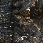 Forever 21  scalloped trim lace crop top sz medium Photo 5