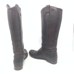 Frye  Melissa Button Soft Vintage Riding Boot Brown Photo 6