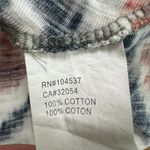 Tiny by Anthropologie Womens Top Small Cotton Aztec Festival Tribal Hippie Boho Gray Photo 9