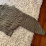 ZARA Knit Wrap Tie Cropped Cardigan Sweater Photo 9