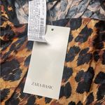 ZARA  Animal Print Midi Skirt Size Small NWT Photo 3