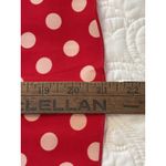 Enfocus Studio Polka Dot Dress Women's Fit & Flare Cowl Neck Sleeveless Red, 14 Photo 5