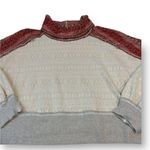 We The Free At The Lodge Sweater Oversized Cropped Top Size Medium Photo 1