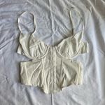 White Fox Boutique White Fox Cut Out Corset Tank Top Photo 1