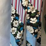 Bobeau Maxi Floral Striped Tropical Print Dolman Sleeves Maxi Dress Women's XS Photo 10