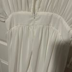 Elegant White Maxi Dress Size L Photo 8