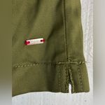 Tommy Hilfiger 10 Olive High Waist Pocketed Belted Shorts Photo 2