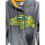 Proedge NDSU Bison Hoodie Collegiate Gray Yellow Pullover Athletic Sweatshirt Size S Photo 3